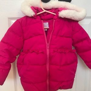 Toddler Winter Jacket 2T(Pink)